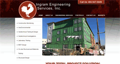 Desktop Screenshot of ingram-engineering.com